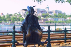 Ungarn, Budapest, Die kleine Prinzessin Statue