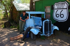 USA, Arizona, Route 66, Bonnie and Clyde