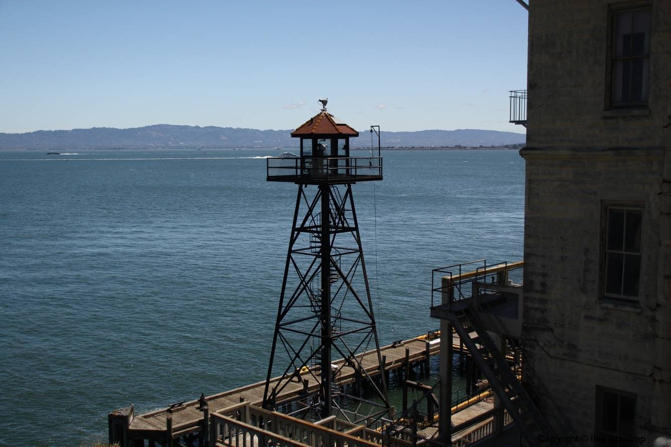 San Francisco, Alcatraz, Wachturm