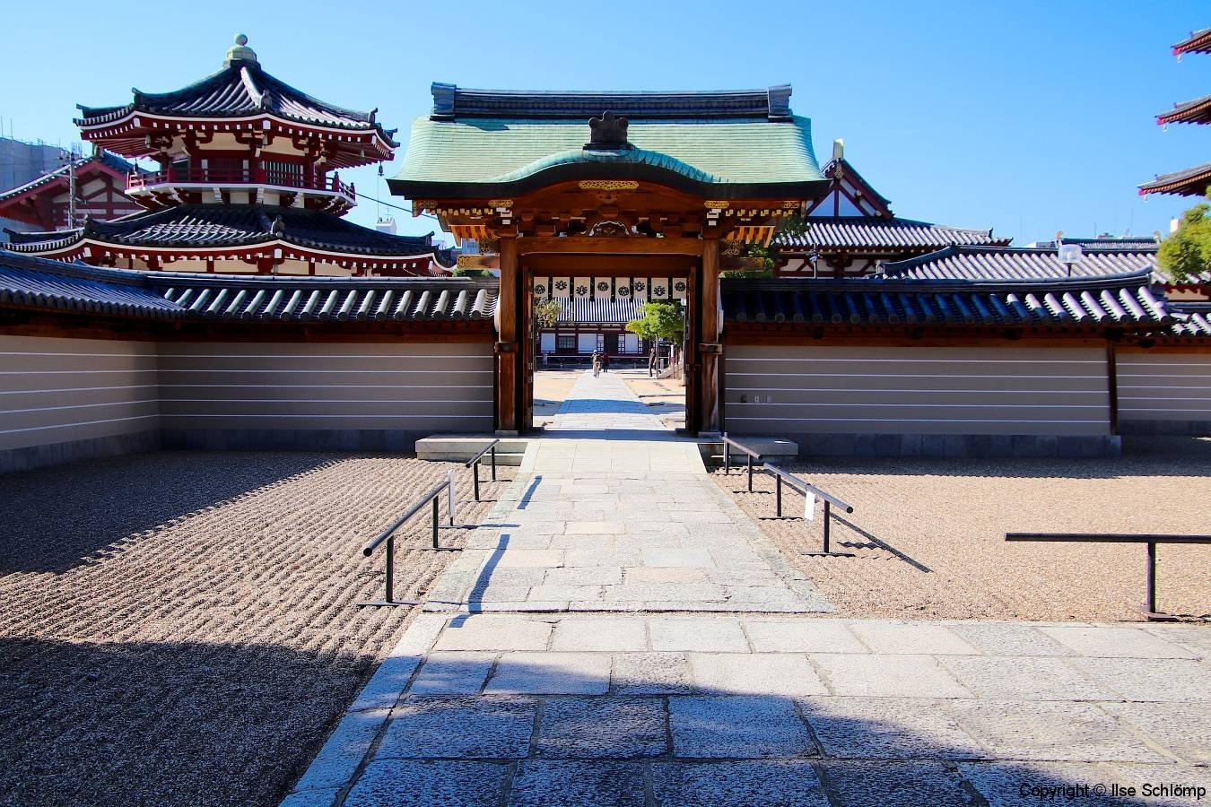 Japan, Osaka, Shitenno-ji-Tempel
