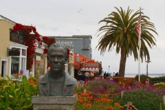 USA, Kalifornien, Monterey, John Steinbeck Denkmal
