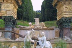 Wien, Schloss Schönbrunn, Brunnen Römische Ruine
