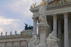 Österreich, Wien, Parlamentsgebäude