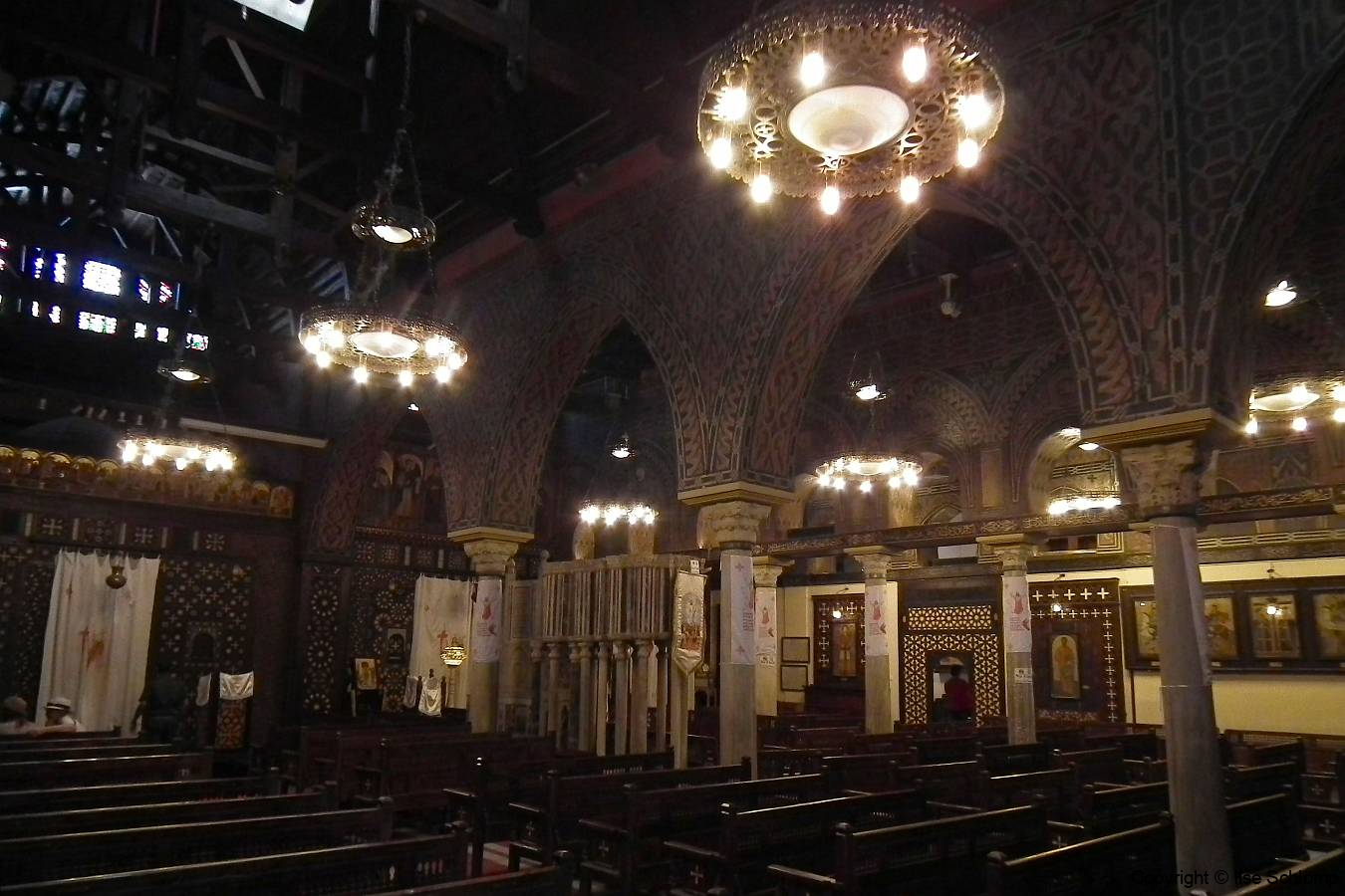 Ägypten, Kairo, Koptisches Viertel, St. Sergius Kirche