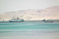 Ägypten, Einfahrt Suezkanal