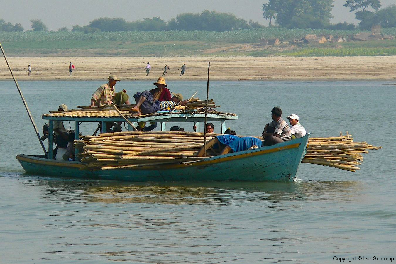 Myanmar, Auf dem Irrawaddy