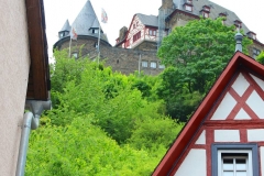 Bacharach, Blick auf Burg Stahleck
