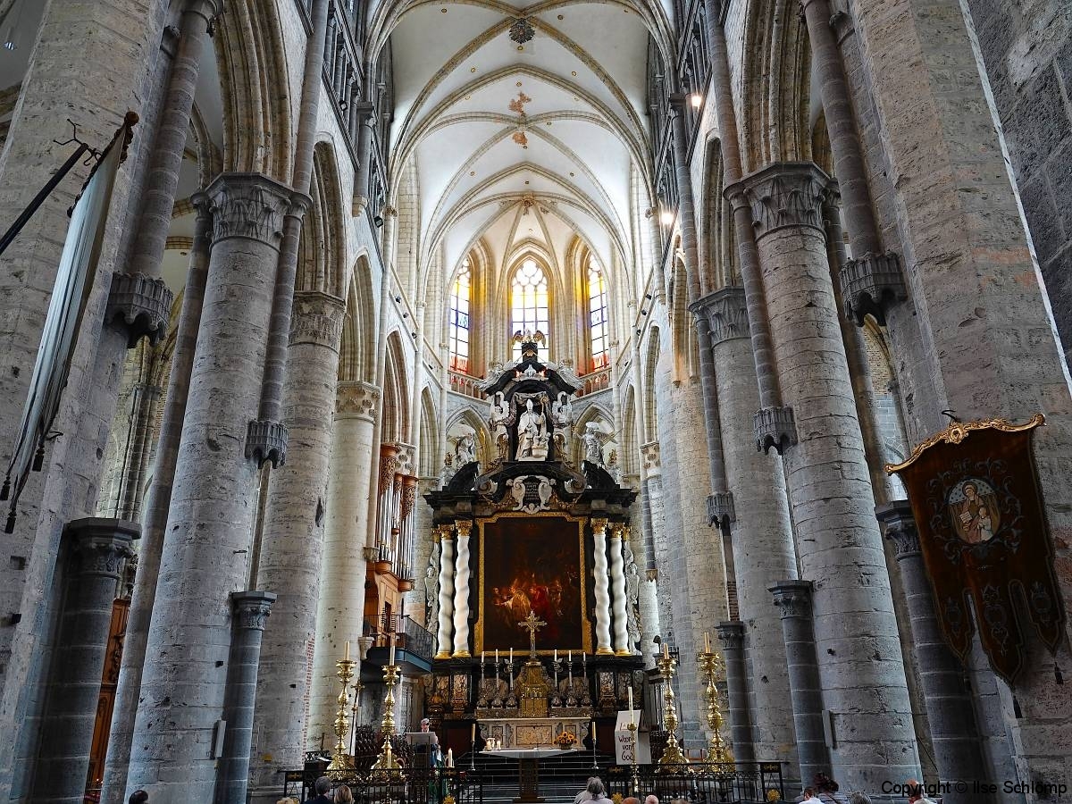 Belgien, Gent, Sint-Niklaaskerk