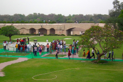 Indien, Neu-Delhi, Mahatma Gandhi Raj Ghat