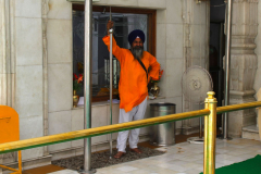 Indien, Neu-Delhi, Gurudwara Sri Bangla Sahib Sikh Tempel