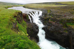 Island, Kolugljufur Wasserfall