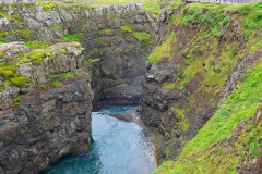 Island, Kolugljufur Wasserfall