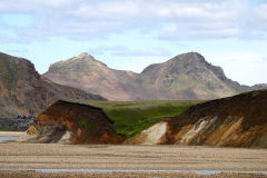 Island, Landmannalaugar, Rhyolithgebirge