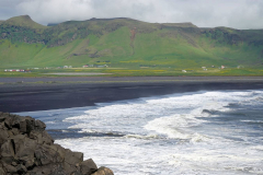 Island, Schwarzer Sandstrand von Reynisfjara