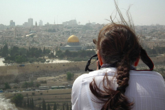 Israel, Jerusalem, Blick vom Ölberg