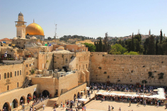 Israel, Jerusalem, Blick auf die Klagemauer
