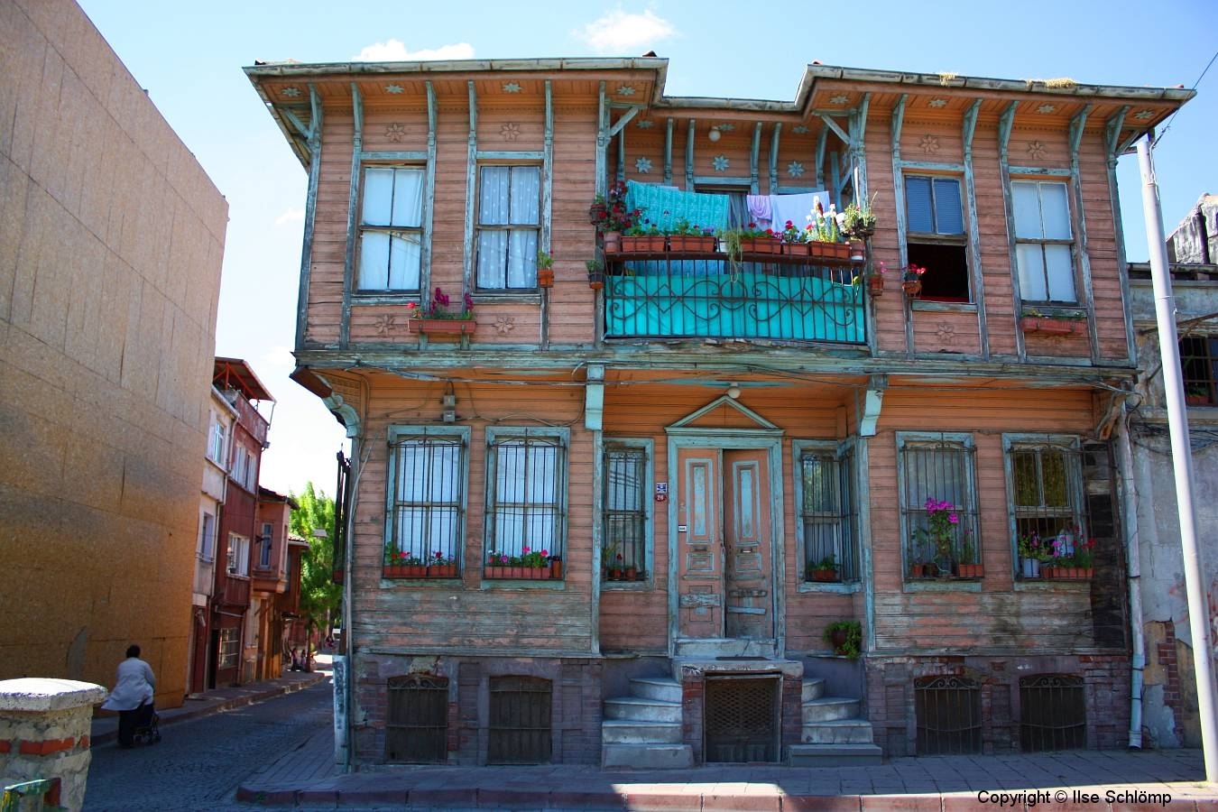 Istanbul, Osmanisches Holzhaus in der historischen Altstadt