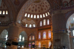 Istanbul, Blaue Moschee, Innenansicht