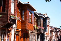 Istanbul, Osmanische Holzhäuser in der historischen Altstadt