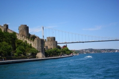 Istanbul, Burg Rumeli Hisari und Sultan-Mehmet-Brücke