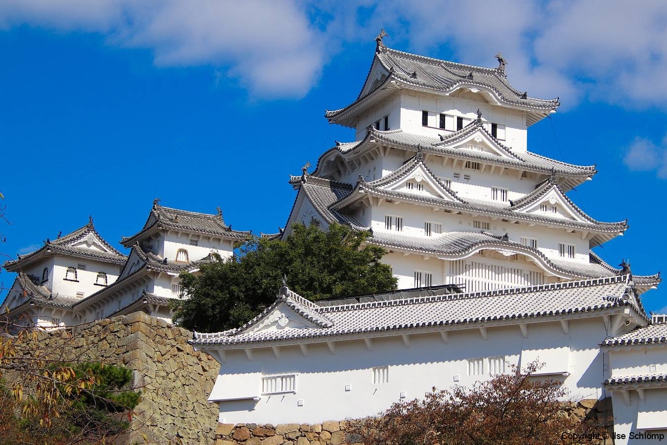 Japan, Himeji, Burg des weißen Reihers