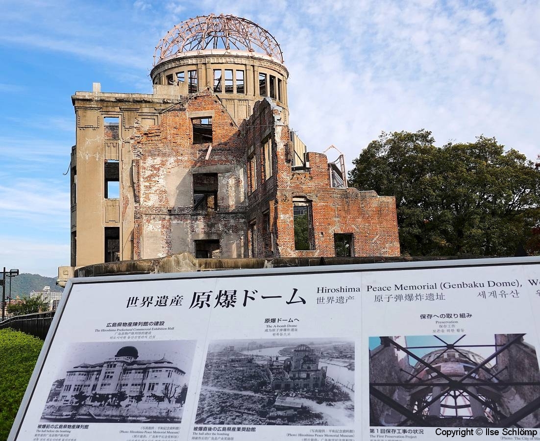 Japan, Hiroshima, Friedensdenkmal, Genbaku-domu (Atombombenkuppel)