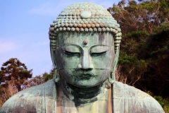 Japan, Kamakura, bronzener Riesenbuddha
