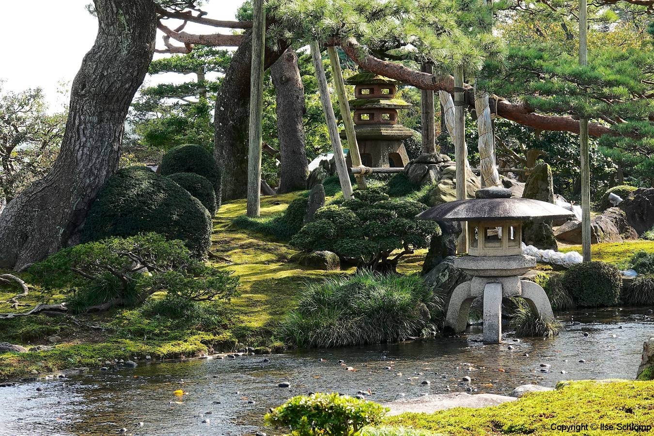 Japan, Kanazawa, Kenroku-en Garten