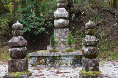 Japan, Koya-san, Friedhof Oku-no-in