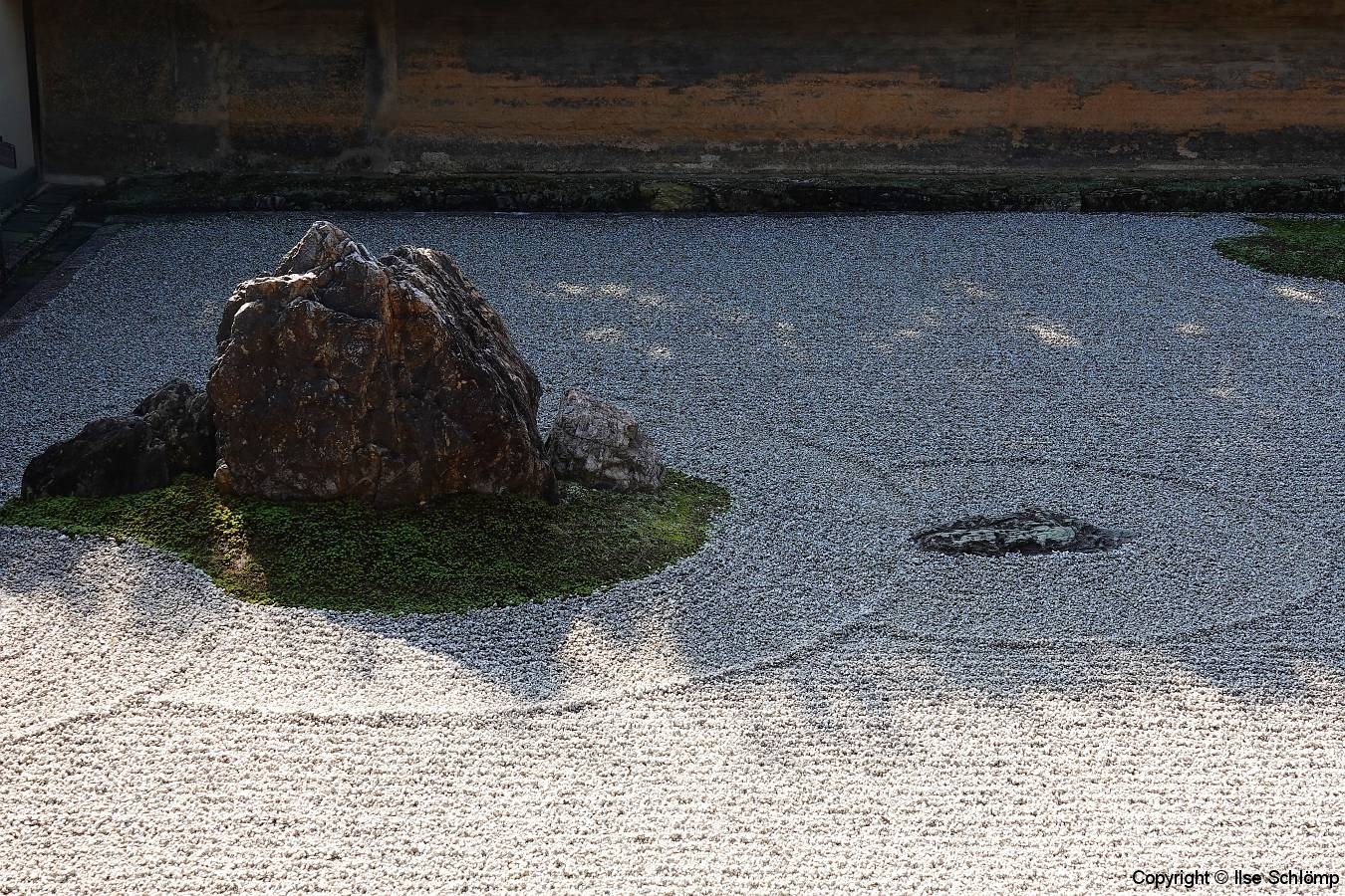 Japan, Kyoto, Zen-Garten des Ryoan-ji Tempels