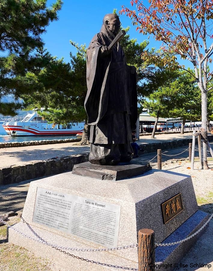 Japan, Miyajima, Denkmal Taira no Kiyomori