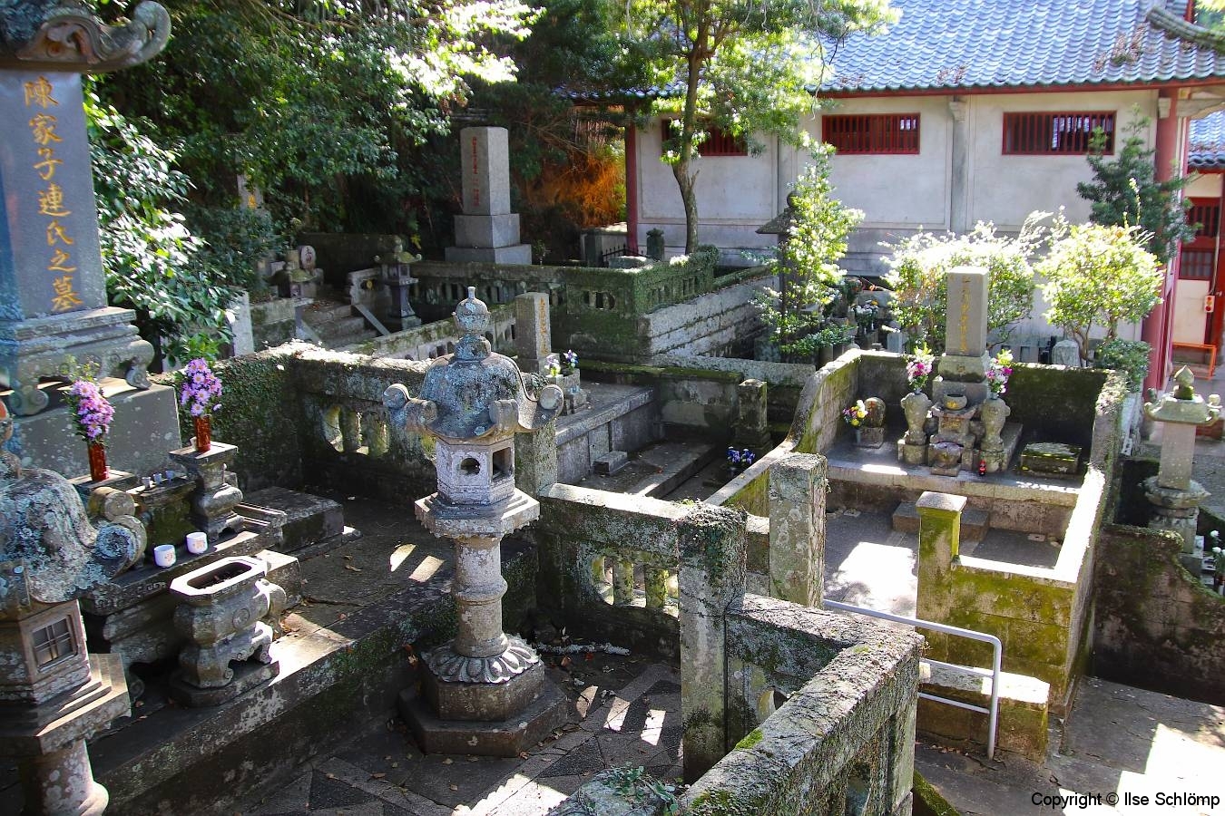 Japan, Nagasaki, Sofuku-ji Tempel, Friedhof