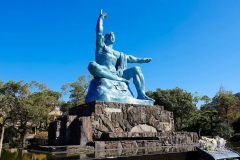 Japan, Nagasaki, Friedenspark, Statue des Friedens