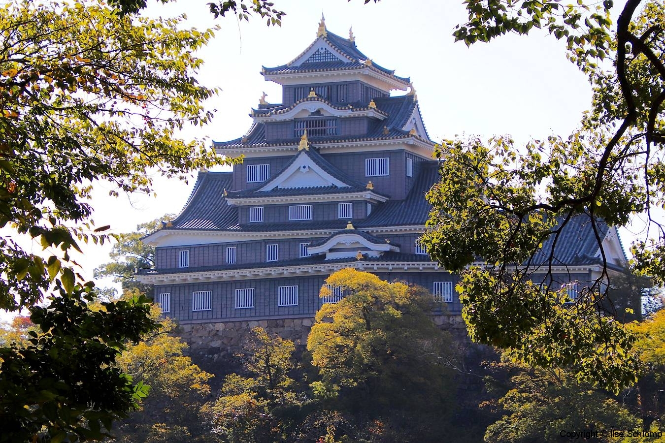 Japan, Okayama, Burg Okayama