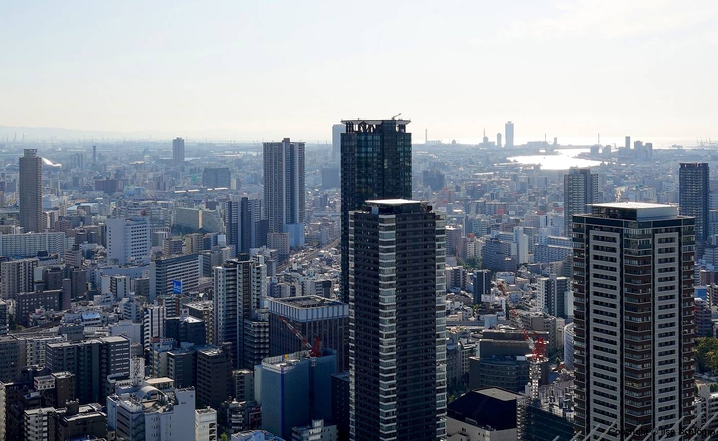 Japan, Osaka, Blick vom Umeda Sky Building