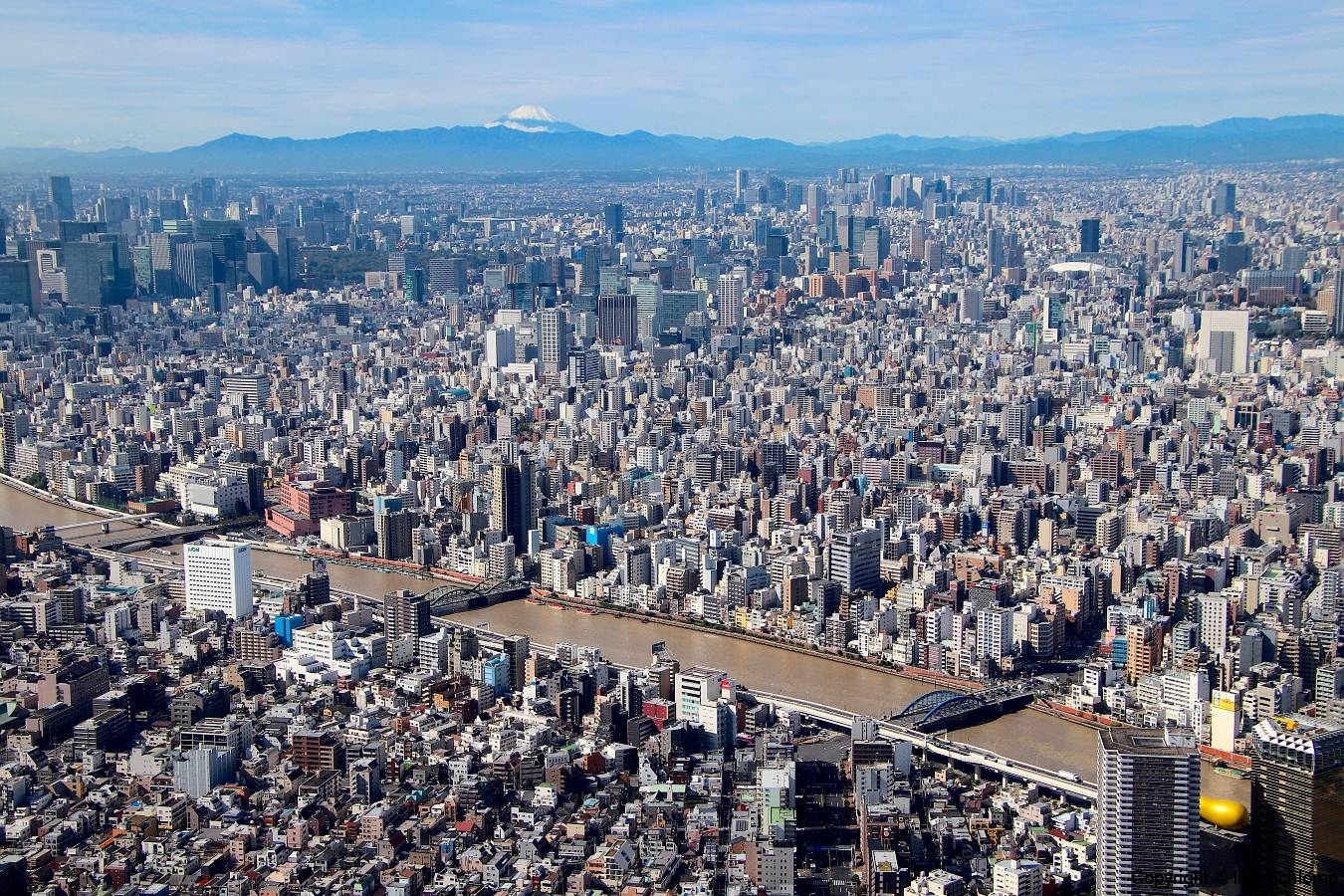 Japan, Tokio, Blick vom Skytree