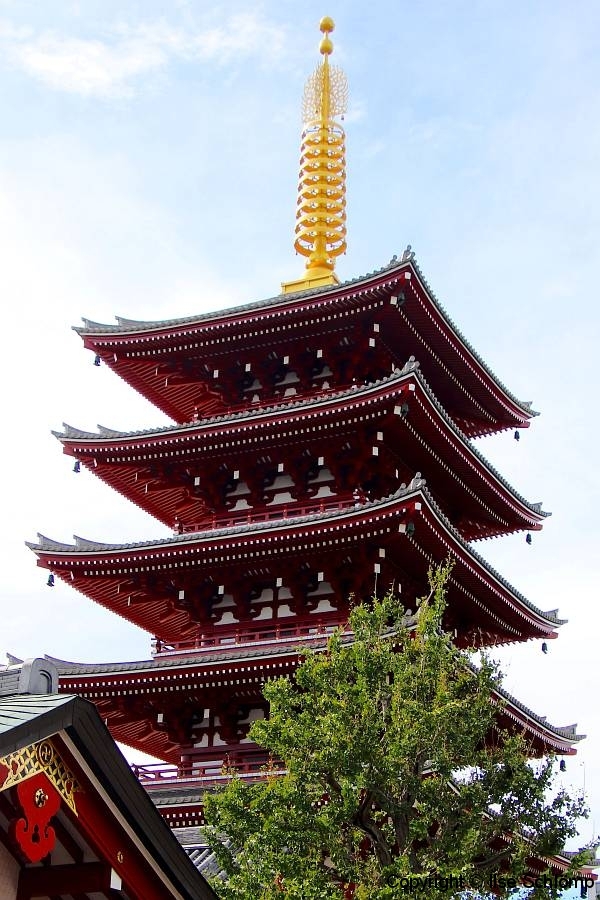 Japan, Tokio, Asakusa Kannon-Tempel