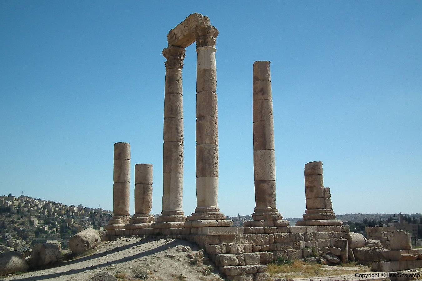 Jordanien, Amman, Herkulestempel