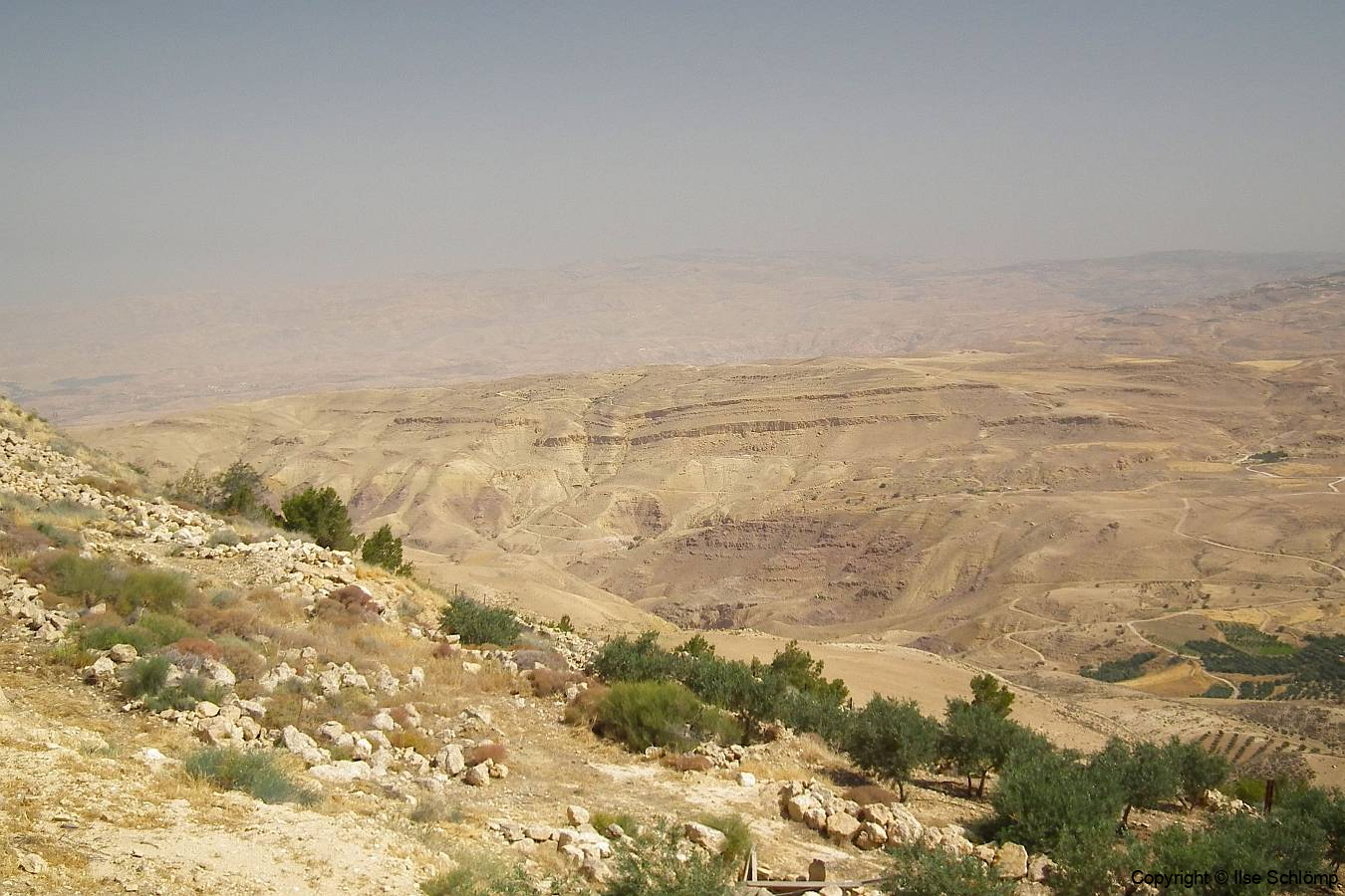 Jordanien, Blick vom Berg Nebo