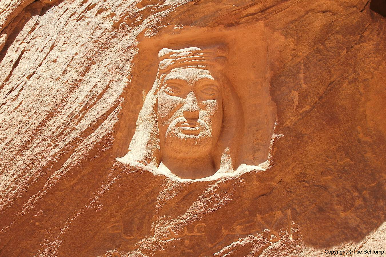 Jordanien, Wadi Rum, König Abdullah