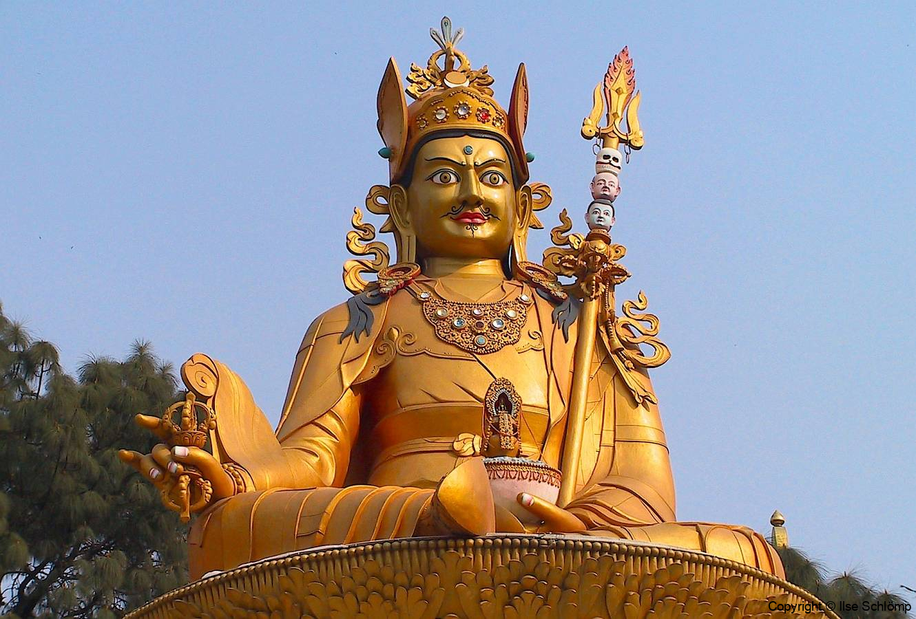 Nepal, Kathmandu, Tempelanlage Swayambhunath, Shoyembhu