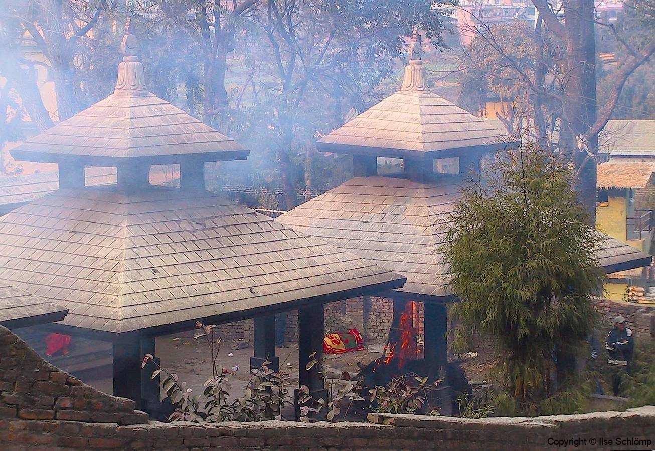 Nepal, Kathmandu, Krematorium