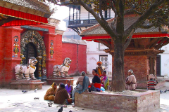 Nepal, Kathmandu, Durbar Square