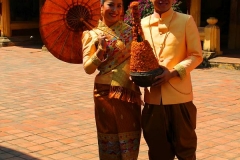Laos, Vientiane, Brautpaar