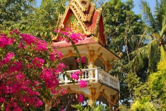 Laos, Vientiane, Wat Haysoke, Trommelturm