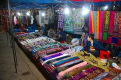 Laos, Luang Prabang, Nachtmarkt