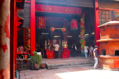 Malaysia, Kuala Lumpur, Guan Di Tempel