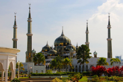 Malaysia, Kuala Terengganu, Große Kristall-Moschee