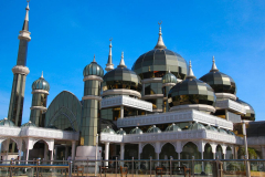 Malaysia, Kuala Terengganu, Große Kristall-Moschee
