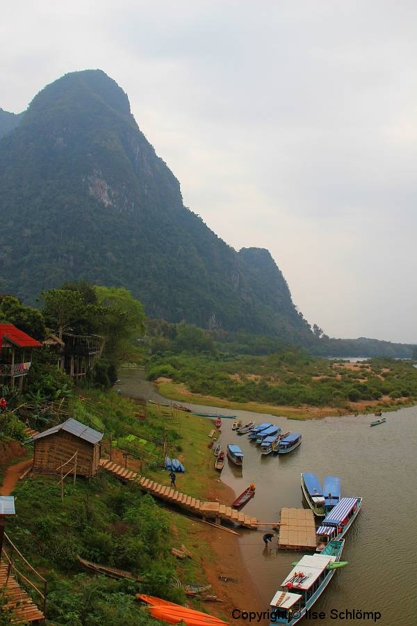 Laos, Muang Ngoi Neua, Nam Ou Fluss